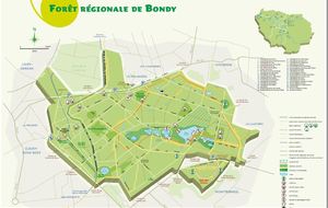 Marche Nordique Forêt de Bondy 15/10/16